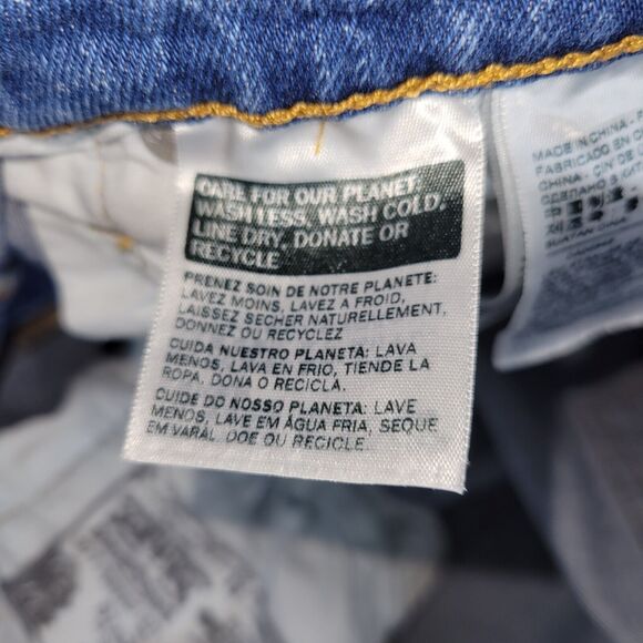 Levi Shorts Jean Womens Size 29 Blue Y2k Preppy Booty Cut Beach 501 Y2k Grunge - Picture 13 of 16